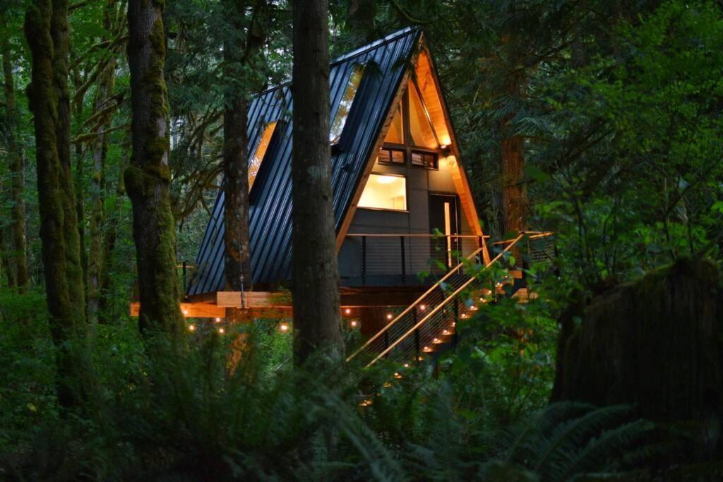 The Treeframe Cabin Index Exterior photo